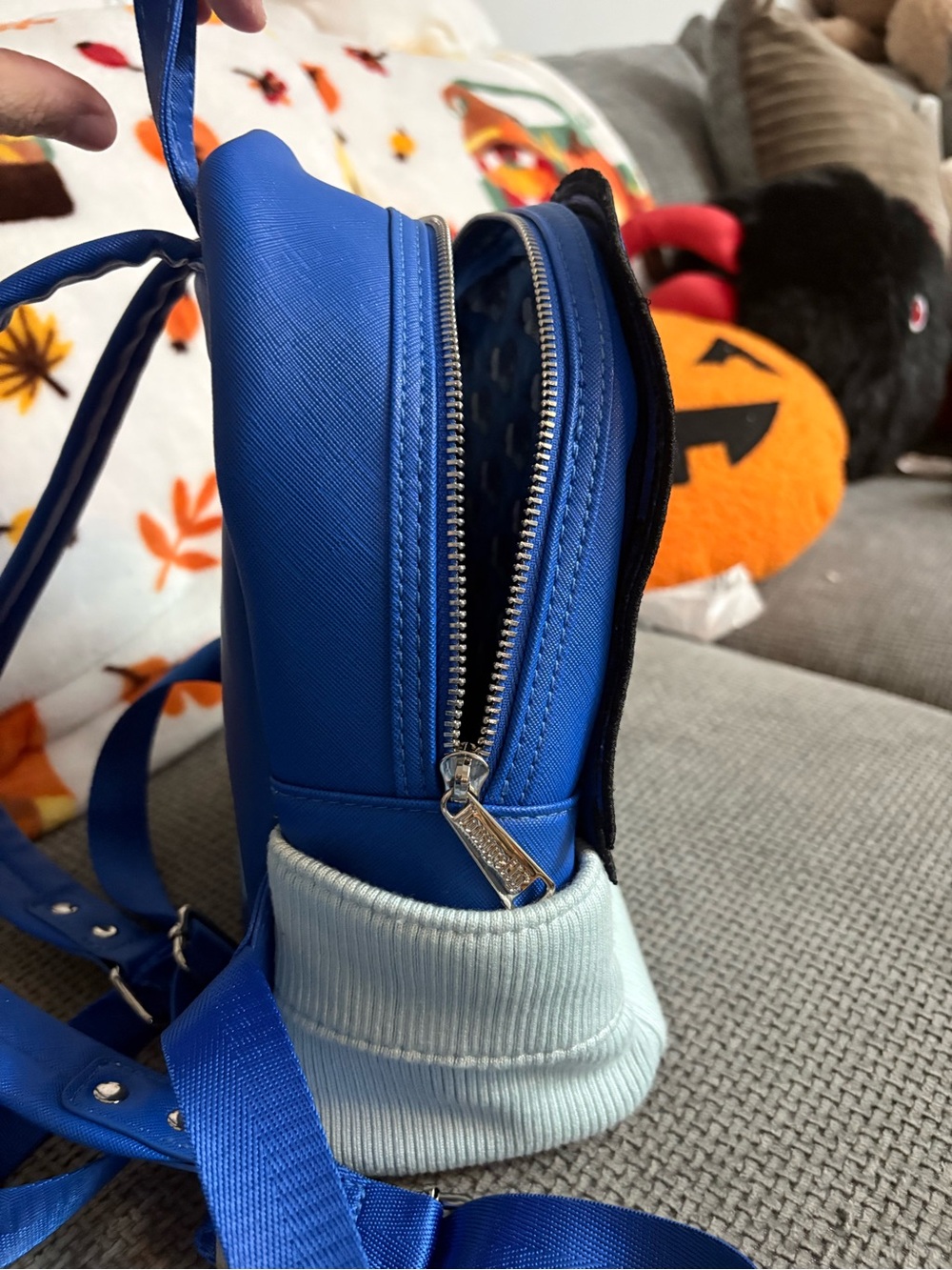 Loungefly Inside Out Sadness Mini Backpack - Picture 6 of 9